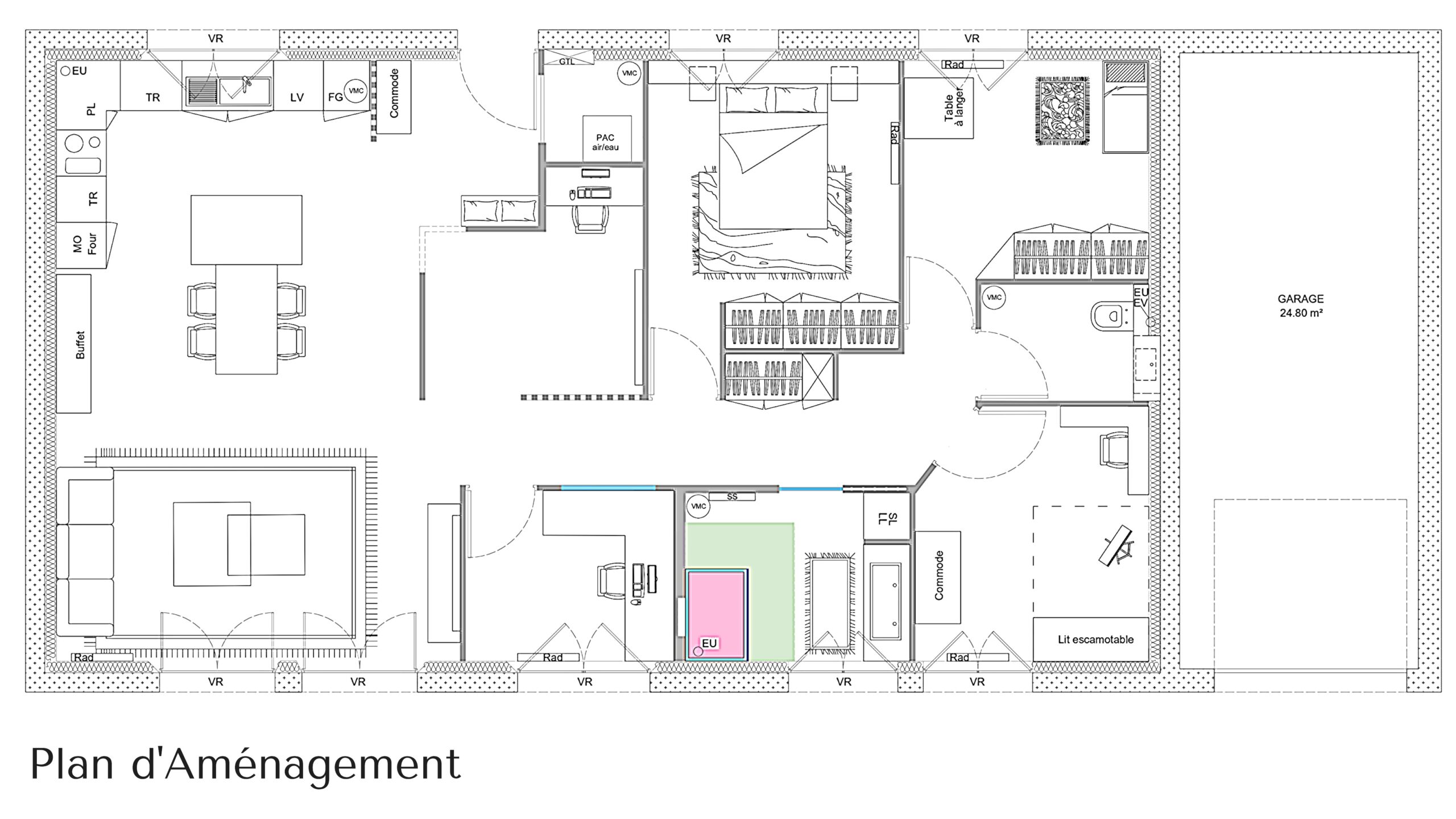 optimiser le Potentiel de votre intérieur. 9 Plan aménagement non côté