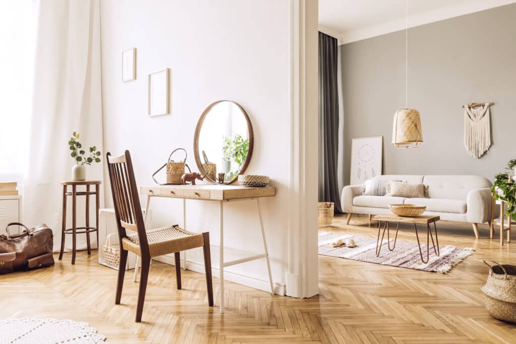 Un Audit Déco pour tout changer sans tout casser 2 Un audit déco réussi dans un salon et un bureau harmonieux